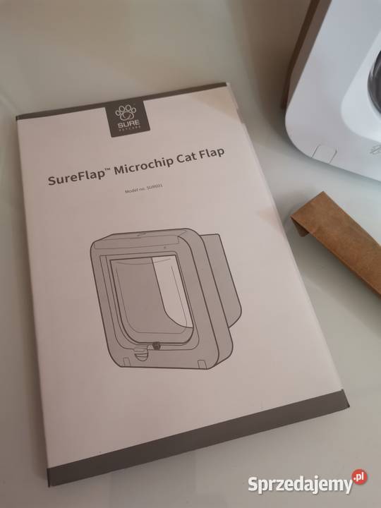 Drzwiczki kota Sureflap Microchip Cat door Trzcianka