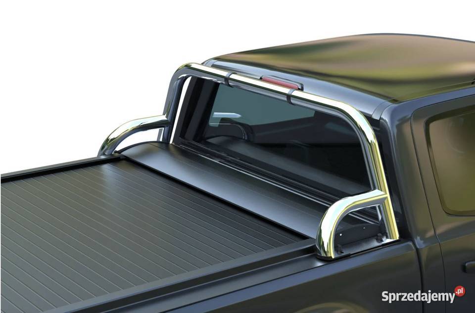 Orurowanie Paki Srebrne Chrom Simple Rollbar Pasłęk