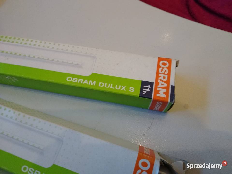 Świetlówki Osram Dulux S 11W840 G23 Cool White Oświetlenie Wyposażenie wnętrz mazowieckie Warszawa