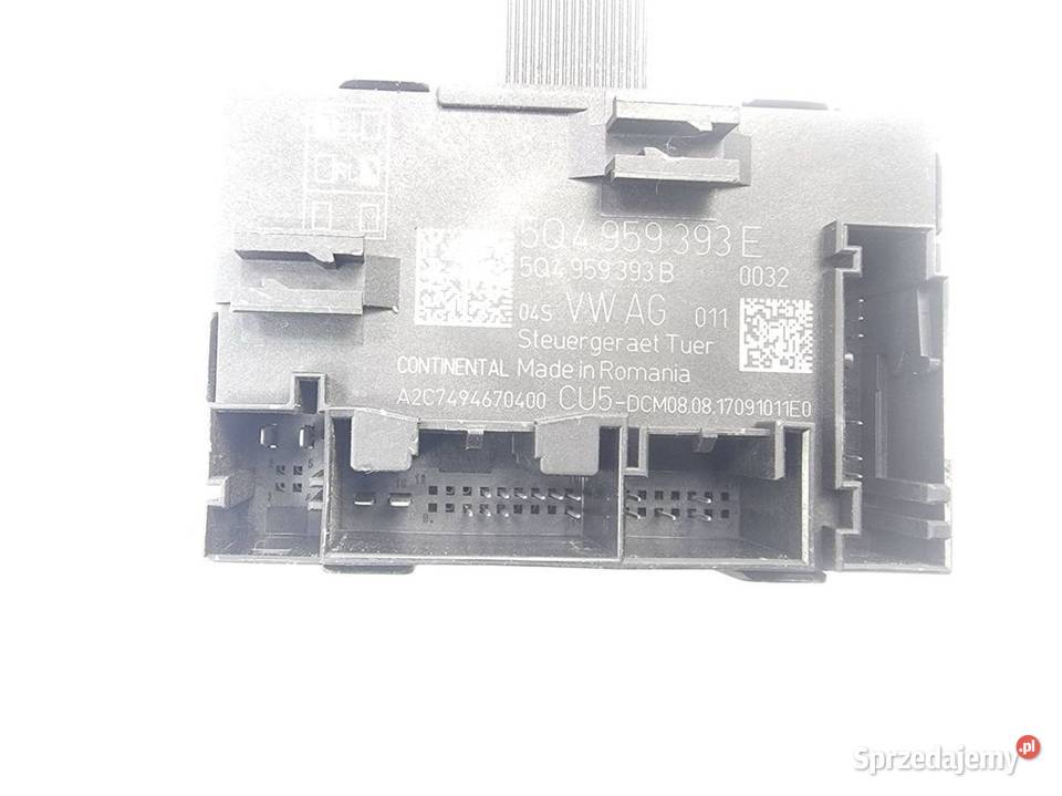 MODUŁ VOLKSWAGEN GOLF VII 5Q4959393E DRZWI