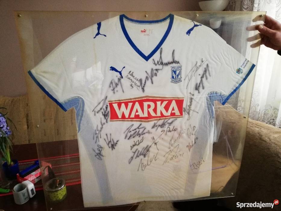 Koszulka z autografami Lecha Poznań Poznań