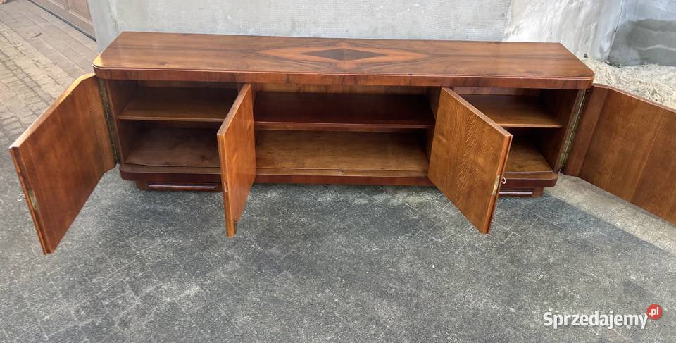 KomodaSzafka RTV ArtDeco Orzech 195 Antyk Warszawa