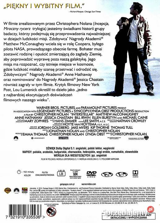 INTERSTELLAR PREMIUM COLLECTION Kalisz