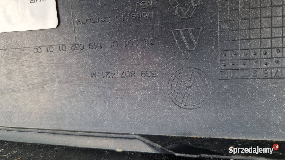 VW GOLF 7 VII VARIANT LIFT 370 ZDERZAK TYŁ TYLNY