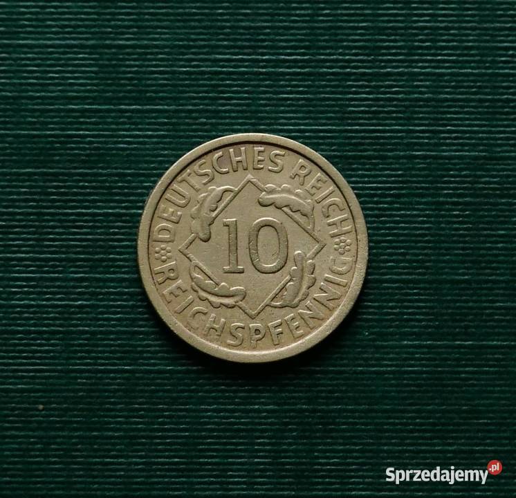 NIEMCY 10 rentenfenigów 1924r A Berlin Gliwice sprzedam