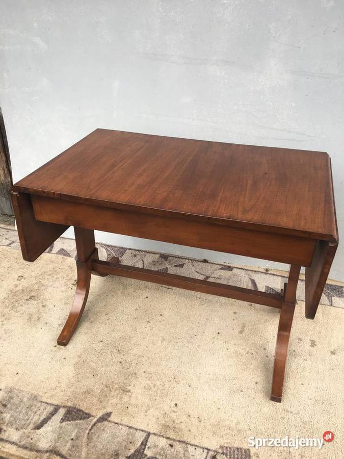 Stolik do kawy klapiak biedermeier Swarzędz