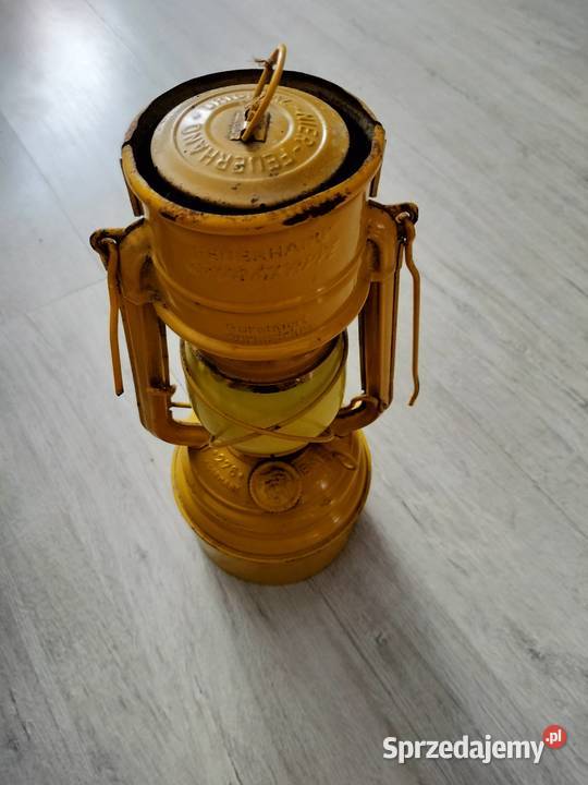 Żółta lampa naftowa Niemcy Pozostałe Choszczno