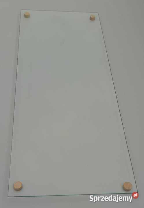 Półka szklana 950x400x5 i 4 mm krawędzie poler Wrocław