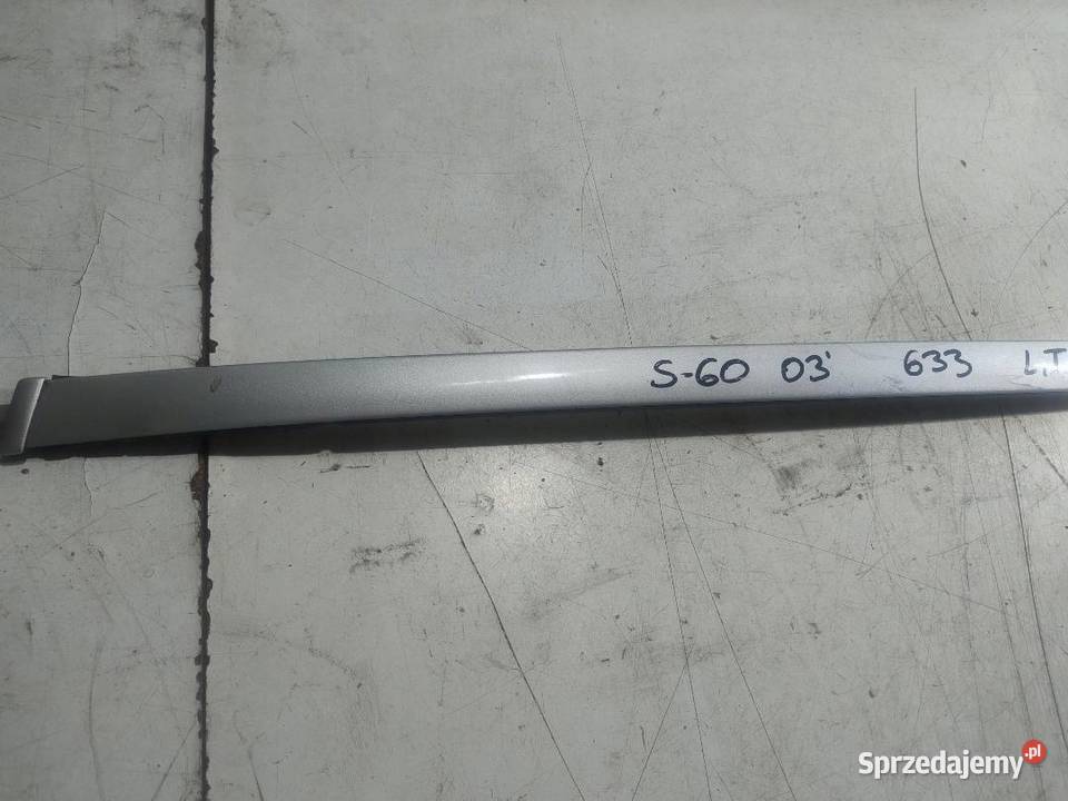 LISTWA SZYBY LEWY TYŁ VOLVO S60 426 39992631