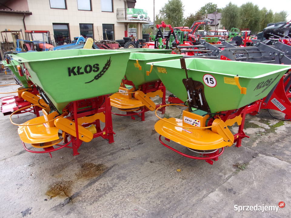 NOWOŚĆ Rozsiewacz nawozowowapienny KŁOS 1000 Nawożenie sprzedam