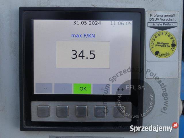 Wciągarka kablowa THALER KE SP 3050 2020r dolnośląskie Magnice