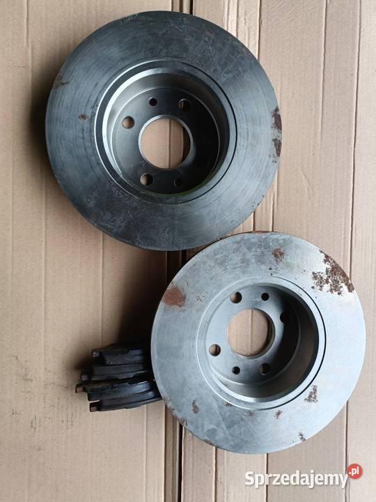 Fiat Stilo Tarcze hamulcowe tył 251mm Klocki TRW Układ hamulcowy