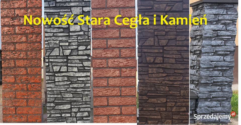 Ogrodzenia imitacja stara cegła kamień ala Szczecin