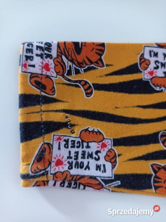 Komplet piżama Handmade Sweet Tiger Tygrysy 6874 chłopiec