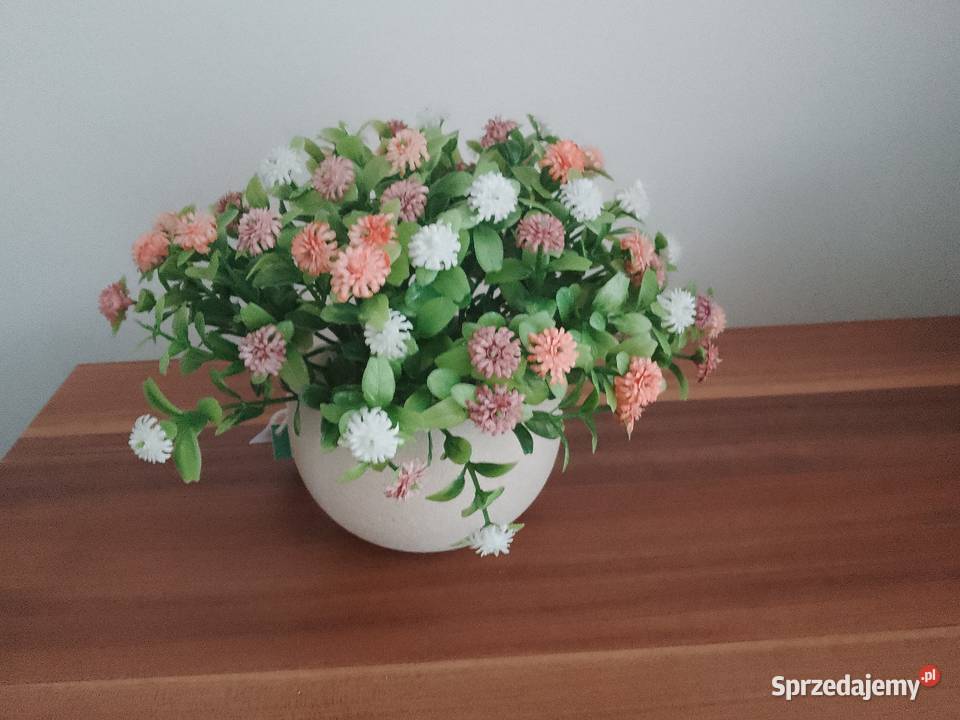 Ozdoba dekoracja kwiaty sztuczne Chrzanów
