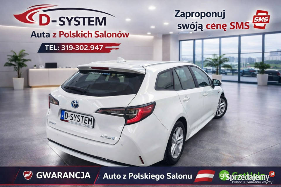 Toyota Corolla 2122 Salon Polska 18 HYBRID 1wł z immobilizer podlaskie Białystok