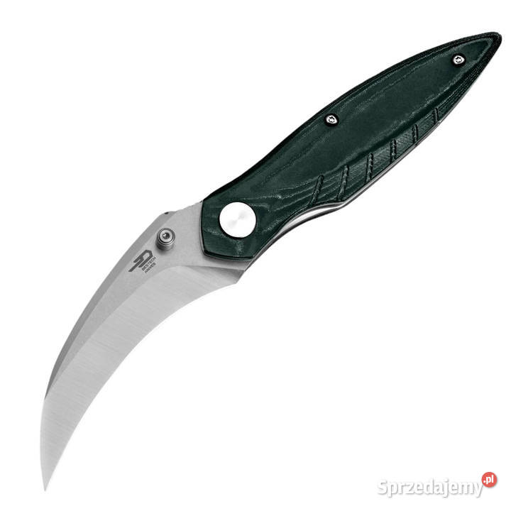 Nóż składany Bestech Mantidae Green Micarta Warszawa