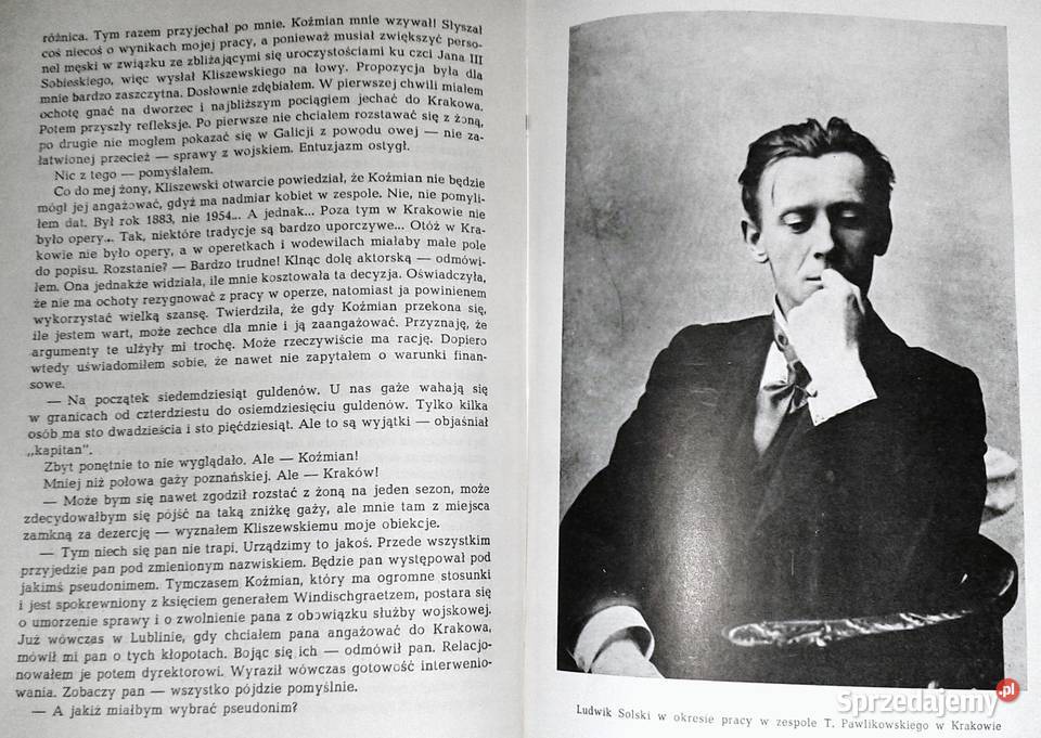 Ludwik Solski Wspomnienia 18931954 Alfred Chełm