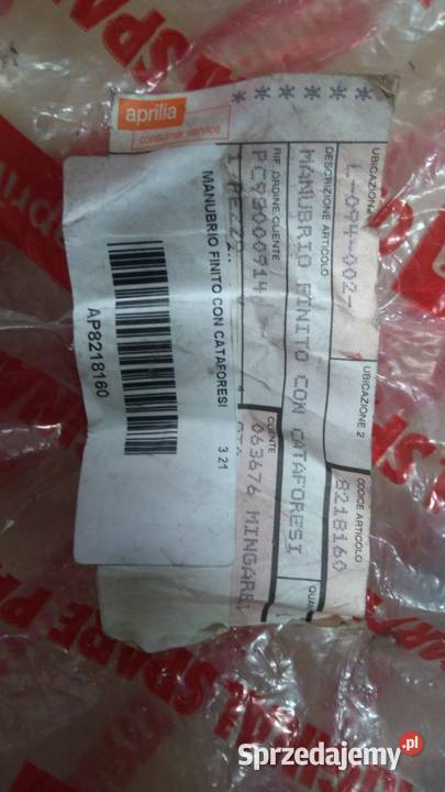 KIEROWNICA ORGINAŁ Aprilia Amico GL Sport LX 50