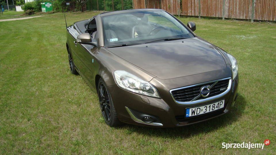 Volvo C70 D4 Summum 2011r Kabriolet brązowy C70 Warszawa