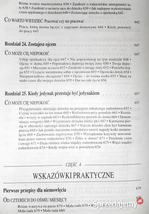 Pierwszy życia dziecka Heidi Murkoff A Eisenberg Chełm