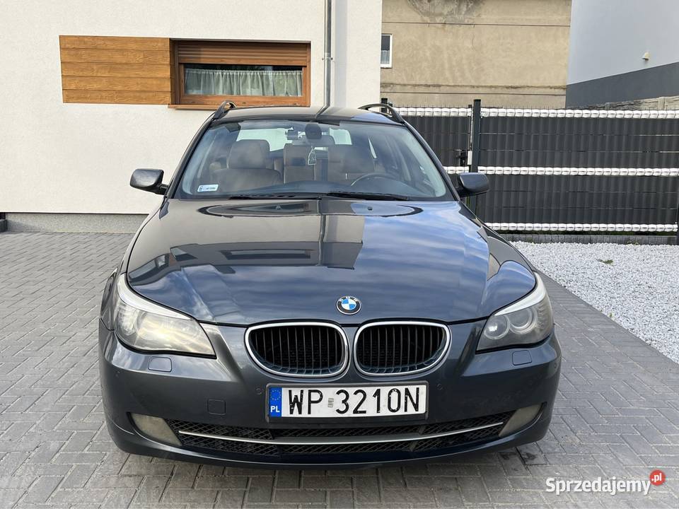 BMW E61 jasne skóry manual Poznań