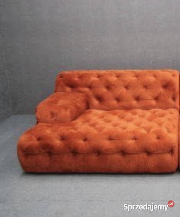 Kanapa segment sofa CZARNA nowa Kościan