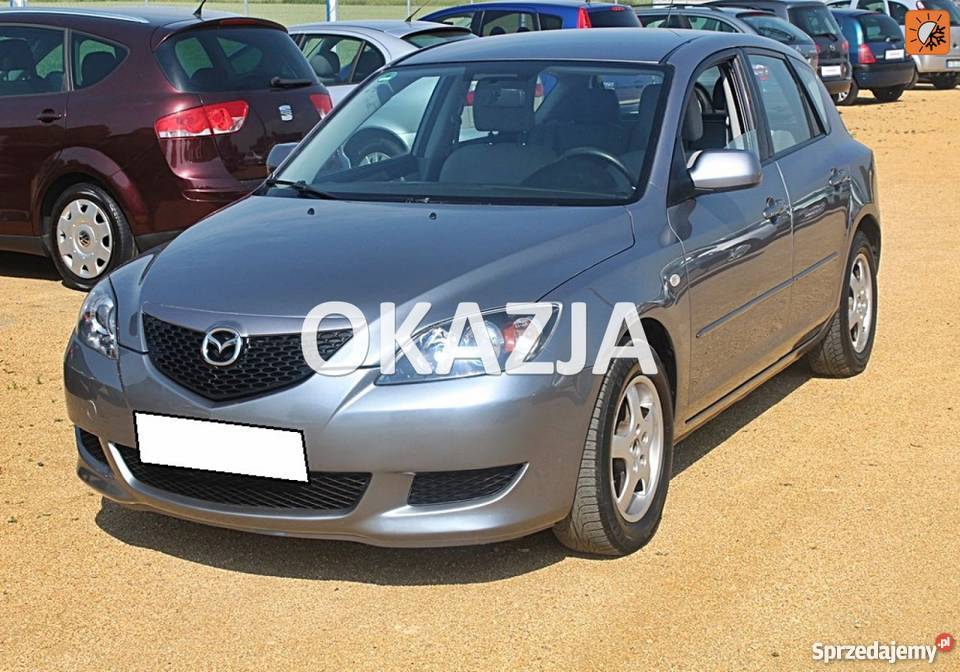 Mazda 3 szary Strzegom