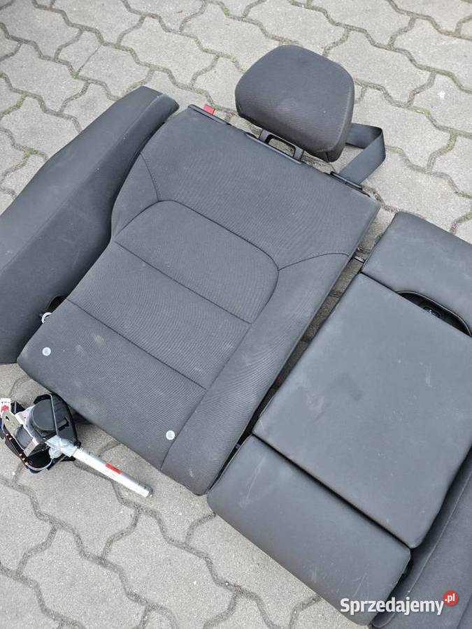 Kanapa Tył Volvo V70 III gen 2007r Z fotelikami mazowieckie Warszawa