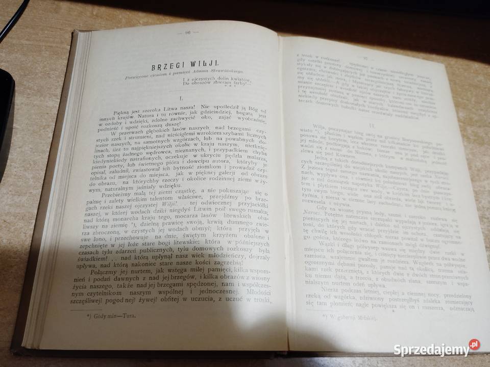 WYBÓR PISM IGNACEGO CHODŻKI OBRAZY LITEWSKIE