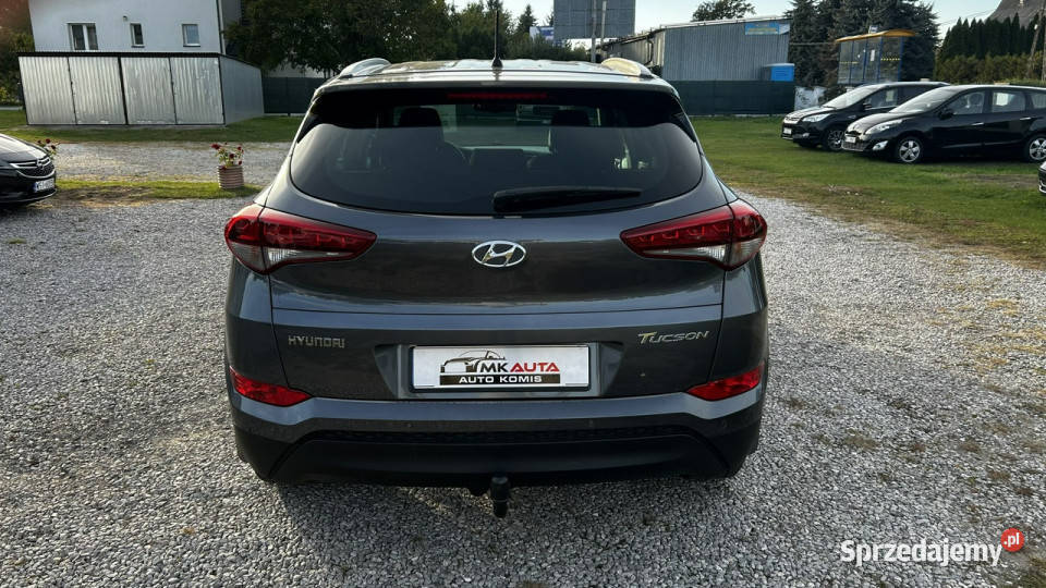 Hyundai Tucson Pierwsza rej 2017 Salon Polska komputer pokładowy Tucson Nowe Iganie