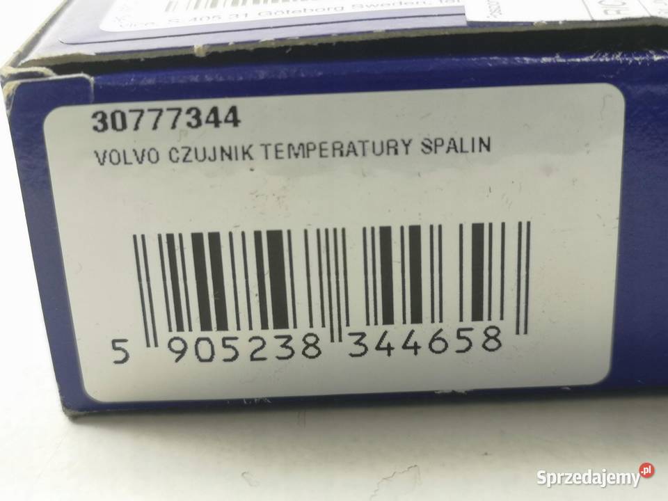 CZUJNIK TEMPERATURY SPALIN VOLVO V70 V60 V50 16D lubelskie