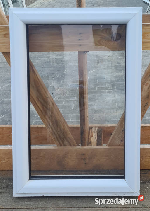 OKNA KacprzaK Witryna 49X69 FIX Używany PCV Lublin