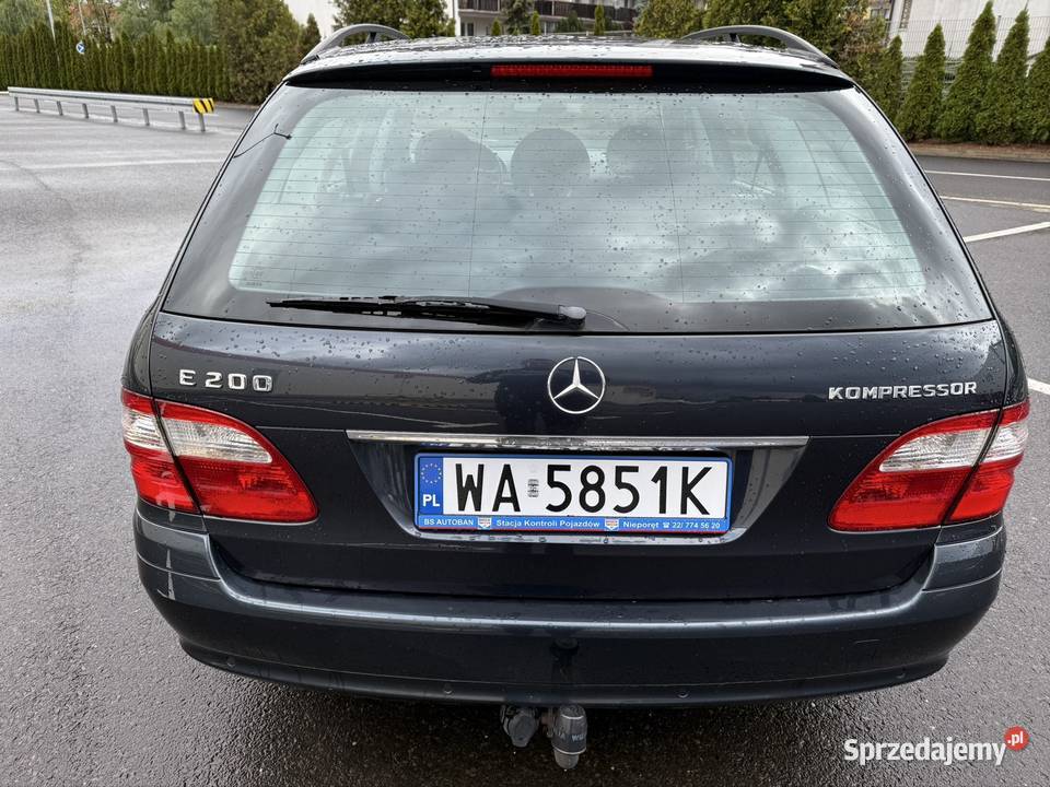 MercedesBenz Klasa E 200 Kompressor Niski Warszawa