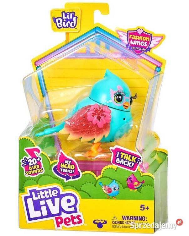Little Live Pets Ptaszek Lil Bird Surfy Chirps 5 lat+ Mogilany