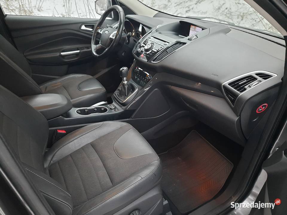 Ford Kuga 4x4 2014 r 20 TDCI 150 Skóra Navi światła przeciwmgielne dolnośląskie Jelenia Góra