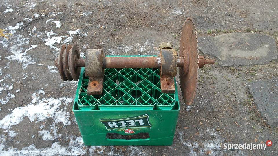 Wałek do krajzegi piły tarcza całość na foto wielkopolskie Ostrów Wielkopolski