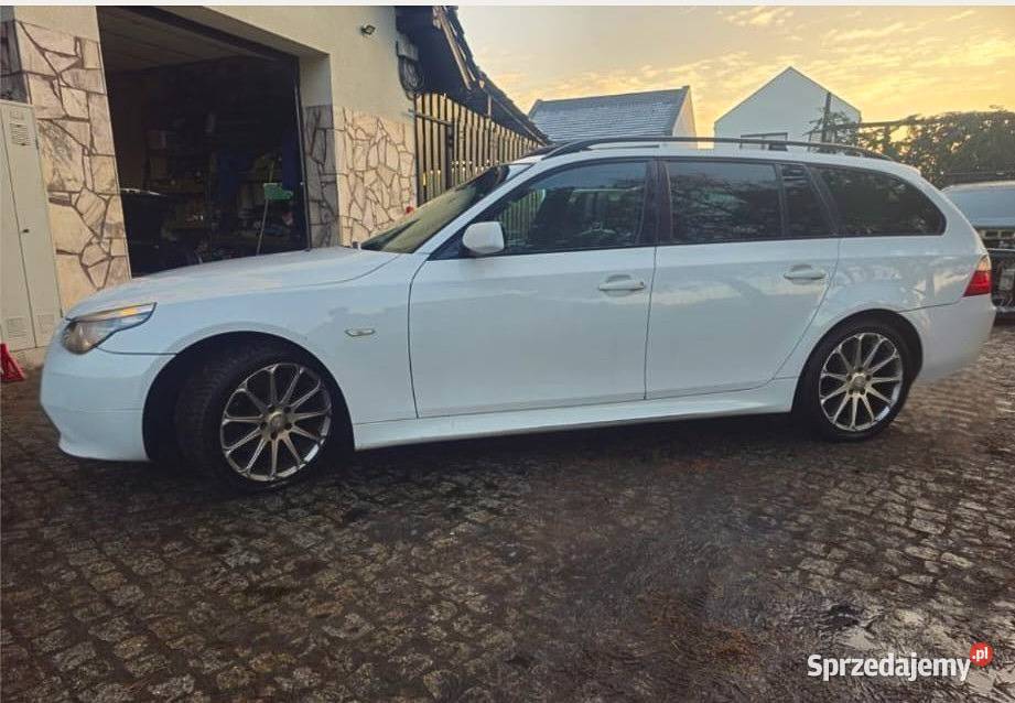 BMW e61 535d BITURBO MPAKIET 30 DIESEL PANORAMA Głogów sprzedam