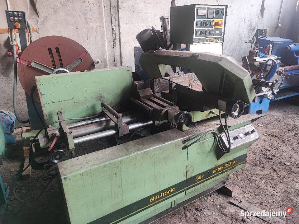 Tokarka CNC do metalu piła taśmowa automatyczna Maków Podhalański