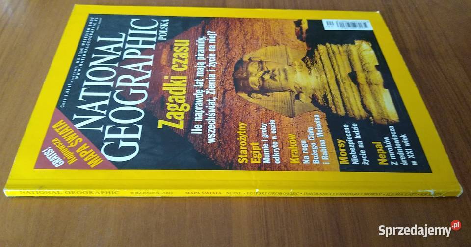 NATIONAL GEOGRAPHIC Polska  924  2001 wrzesień miękka Gdańsk