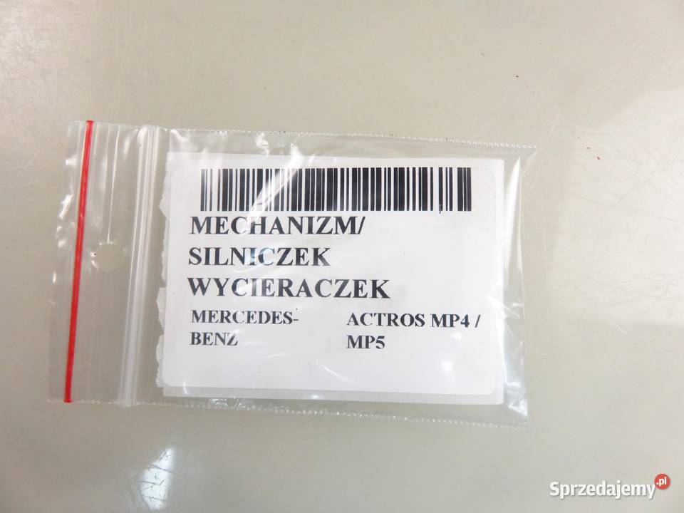 MECHANIZM WYCIERACZEK MERCEDES ACTROS MP4 MP5
