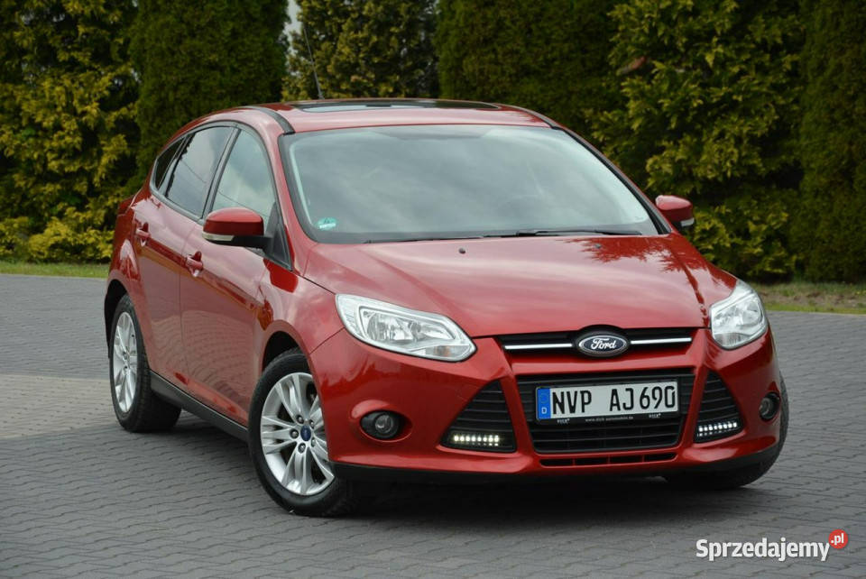 Ford Focus Titanium Race Red Ledy Alu16 z mazowieckie Ostrów Mazowiecka