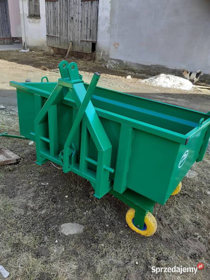Skrzynia transportowa z wywrotem mechanicznym Czarny Dunajec