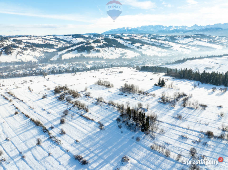 Działka rolna widokowa Biały Dunajec