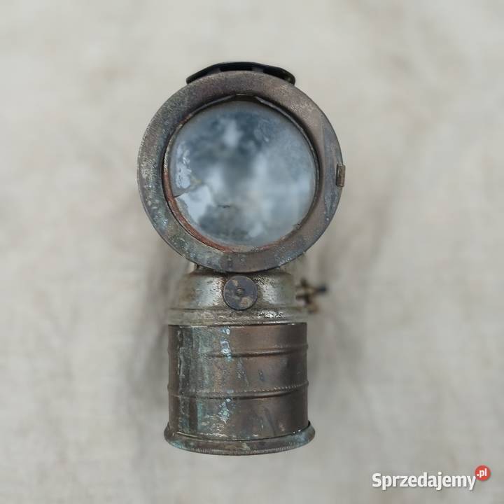 Stara lampa karbidowa lampka Warszawa