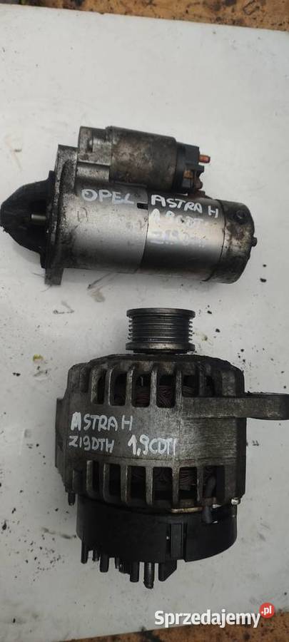 OPEL ASTRA H 19CDTI rozrusznik alternator Z19DTH osobowe Kielce
