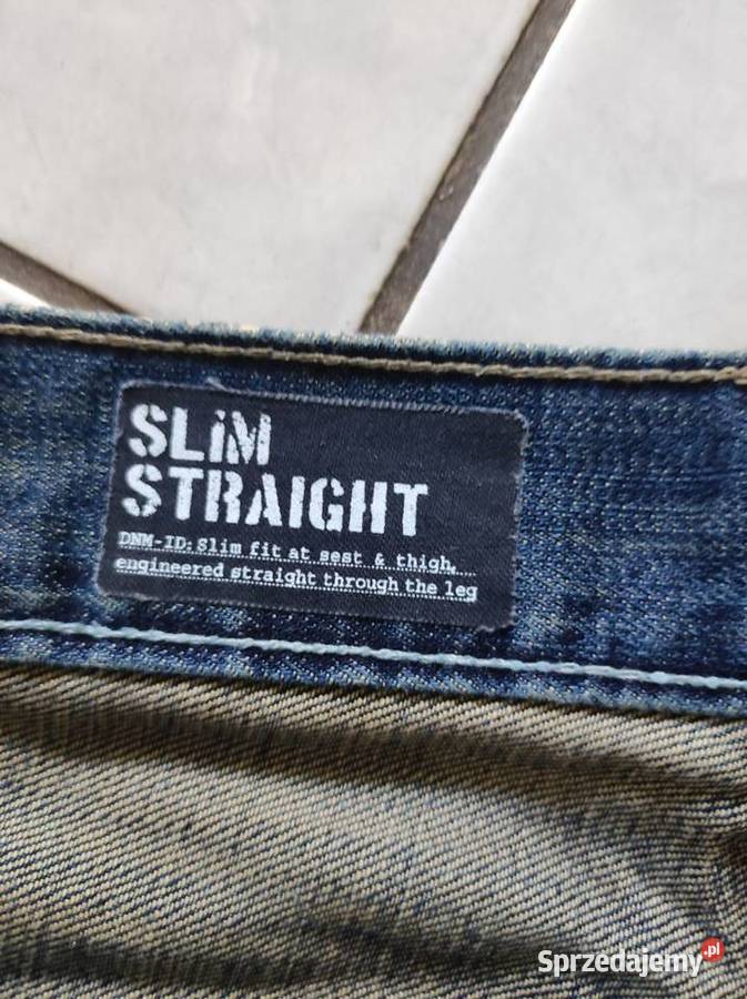 spodnie klasyczne jeans dżinsowe proste męskie Rozmiar XL Kielce