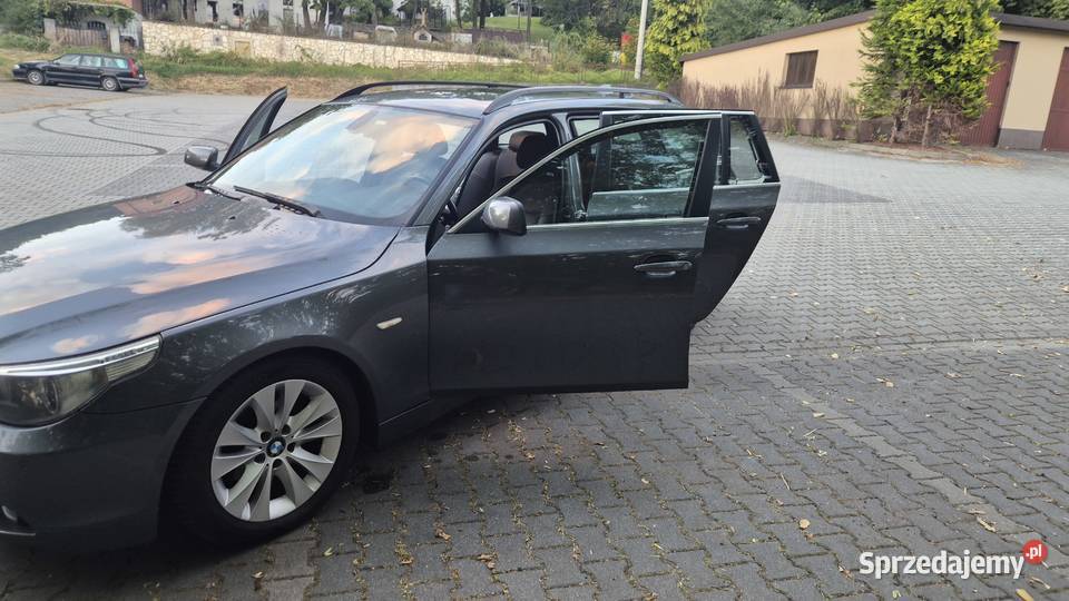 BMW E60 525D SUPER STAN FULL ORYGINALNY NISKI nieuszkodzony małopolskie Gdów