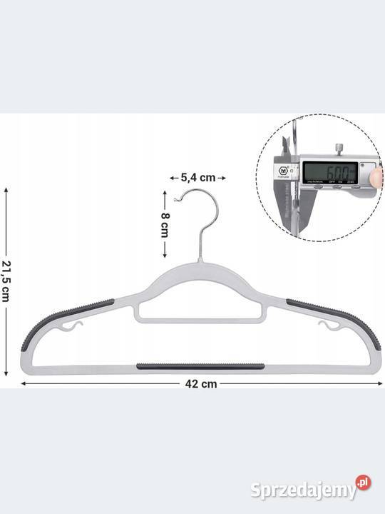 WIESZAK NA UBRANIA DO SZAFY WIESZAKI ZESTAW 50 Gorzów Wielkopolski