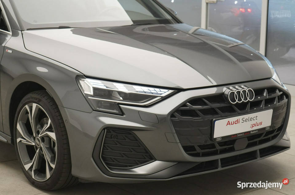 Audi A3 Sportback 35TFSI Virtual Sline MatrixLED kurtyny powietrzne świętokrzyskie Kielce